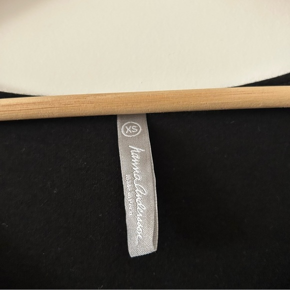 Hanna Andersson Black Tiered Ruffle Dress XS - Picture 4 of 5